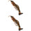2Pcs Plastic Shrimp Toy Realistic Kids Plaything Decor 6