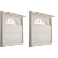 2Pièces Cache Vent Sèche-Linge Louvered Anti- Durable