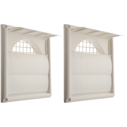 2Pièces Cache Vent Sèche-Linge Louvered Anti- Durable
