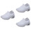 3Paires Chaussures De Antidérapantes Blanches Légeres 6