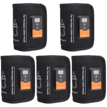 5St Compacte Draagbare Zwarte USB Flesverwarmer Baby En Auto