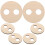 18Pièces Positionneur De En Bois Beige Pour Bougies DIY Durable 2