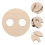 18Pièces Positionneur De En Bois Beige Pour Bougies DIY Durable 9