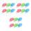 18Pcs Convenient Double Sided Adhesive for Scrapbooking 1