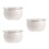 3Pcs White Stainless Steel Replacement Inner Pots Nonstick Rice Cooker 1
