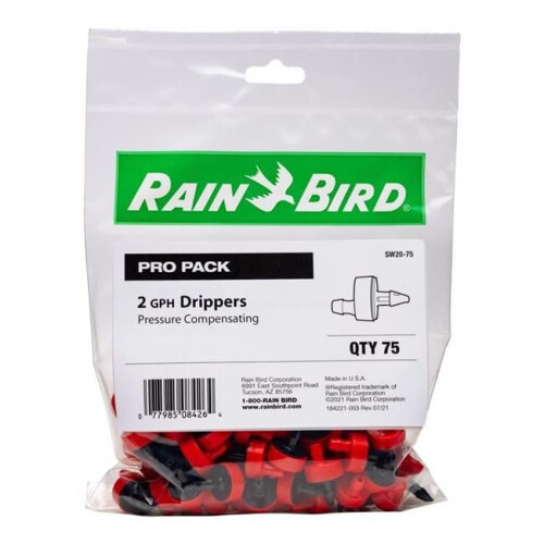 Rain Bird 7043218 2 GPH Spot Drip Irrigation Emitter