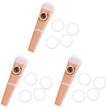3Sets Kleurrijke Kazoos Voor Volwassenen En Kinderen