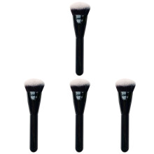 4Pcs Compact Face Makeup Brushes for Foundation Blush and Concealer