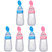 6Pièces Feeders Bébé Silicone Multi-Usages