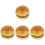 4Pcs Simulation Burger Model Artificial Food Display Prop 1