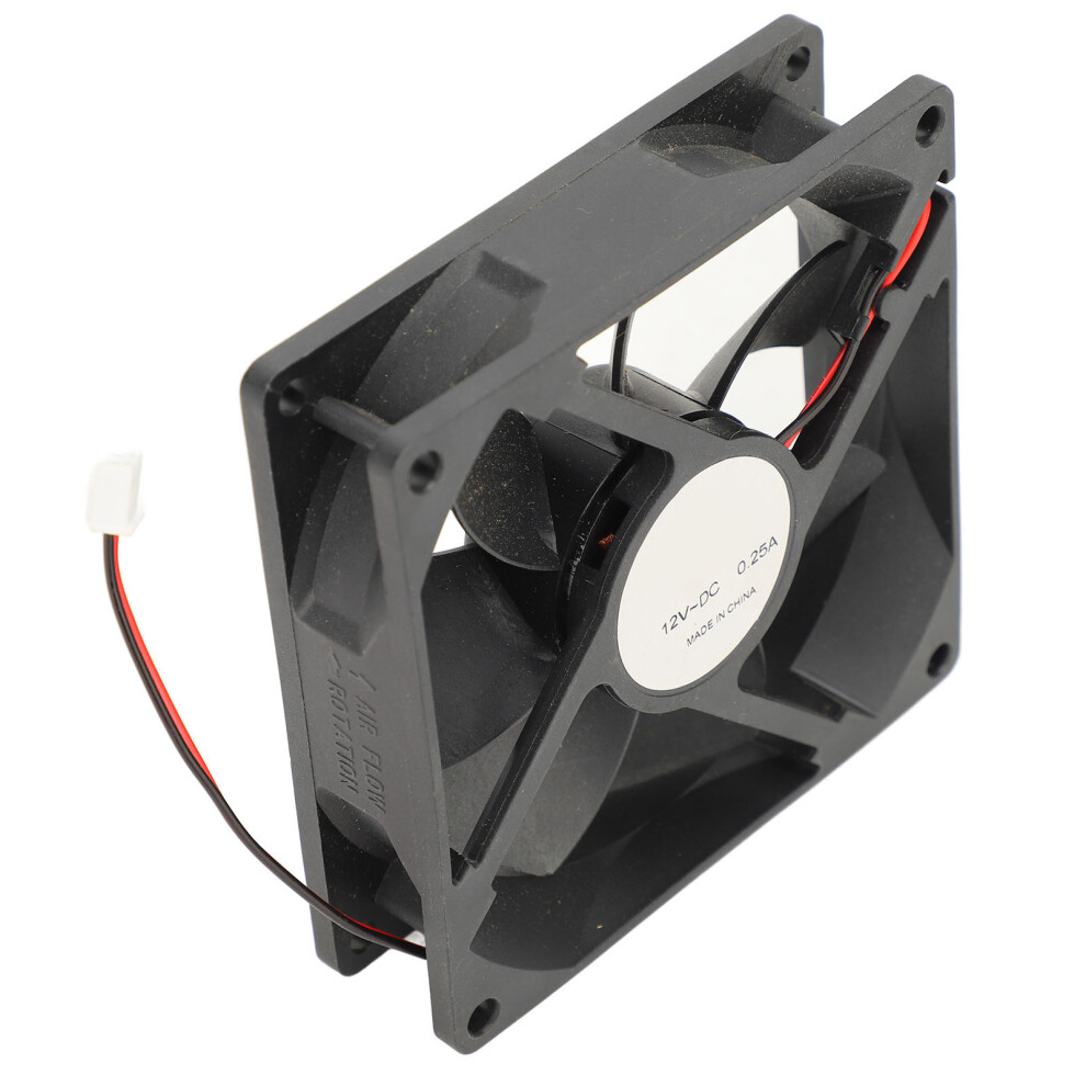 Dc12v Dual Ball Bearing 4In Exhaust Fan 3000Rpm Fume Smoker Extractor 90Mm 9381391116114