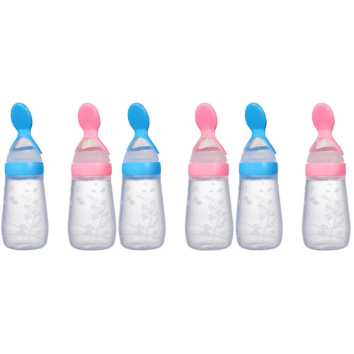 6Pièces Feeders Bébé Silicone Multi-Usages 2