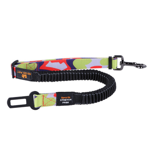 Auto-Sicherheitsgurt für Haustiere Groß/Medium Rot/Blau 74-142cm 2