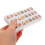 1Set Compact 2 Player Mahjong Set Plastic Tiles Game 4