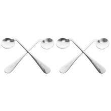 4Pièces Cuillères Adaptées Main Fragile Large Antidérapante