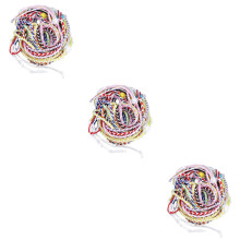 3Pcs Small Animal Leash Adjustable Harness Rope with Bell for Hamsters