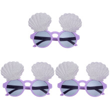 3Paare ABS Hawaiian Partybrillen Lustige Foto-Requisiten