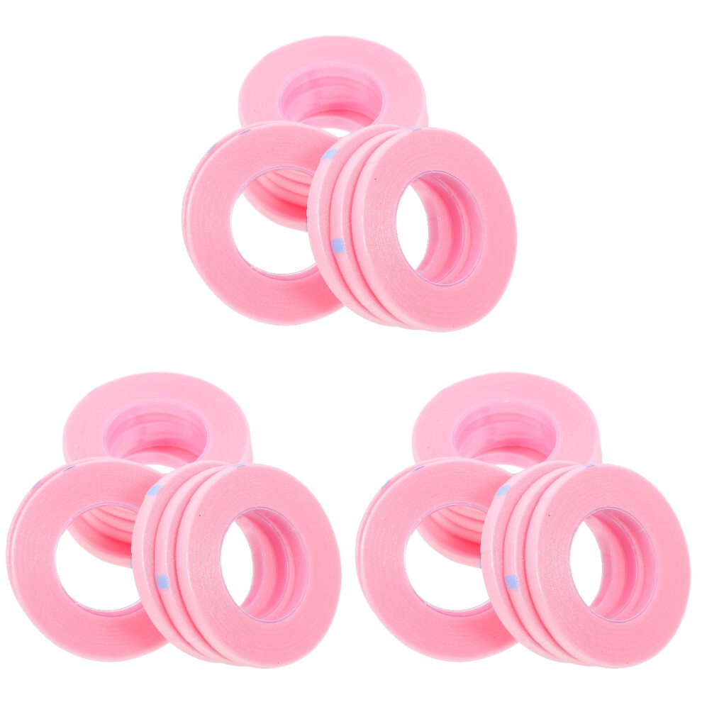 Vaguelly Pink 30Rolls Lash Extension Tape Pe Material Eyelash Isolation Patches