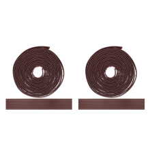 2Pièces Bandes Antidérapantes PVC Marron Auto-Adhésives Pour Escaliers