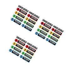 6Ensembles Affiches Règles De Classe PVC Étanche Multicolores Ambiance