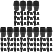 300Ensembles Colliers Serrage Noir Pour Fil Électrique De Lustre En PP