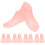 25Paires Modèles Pieds Plastique Rose Support Bottes 1