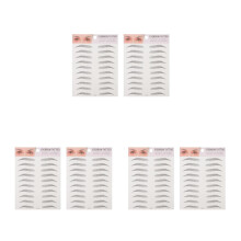 6PiĂšces Pochoirs Sourcils Transfert Pour Sourcils Clairs