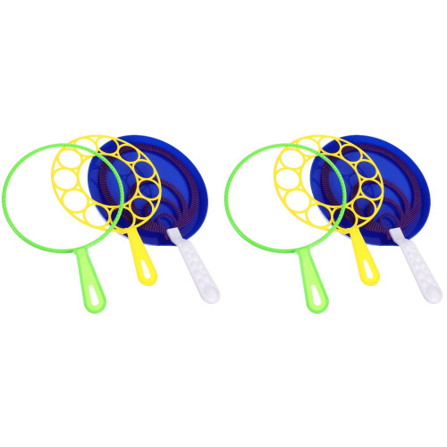 2Sets Creatieve Bubble Maker Kits, Plastic Bellenblaas Voor Buiten