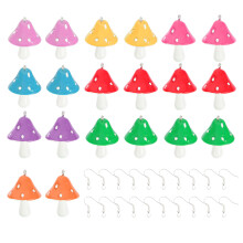 160Pièces Kit Crochets Boucles D'oreilles DIY Avec Pendentifs Variés