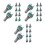 30Pcs Adjustable Audio Potentiometers Metal for Guitar Use 1