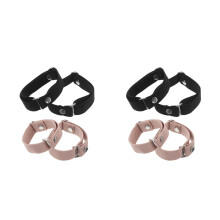 4Pairs Elastic High Heel Shoe Straps Multi Color Adjustable Anti Slip
