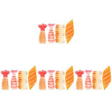 16St Imitatie Sushi Modellen Decoratief Kleurrijk Voor En Thuis