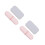 2Ensembles Protections Rose En Silicone Confortables Antibruit 1