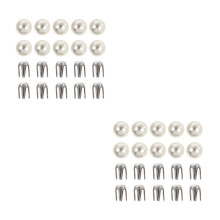 300Ensembles Boutons Griffes Rondes En Alliage Beige Pour Couture DIY