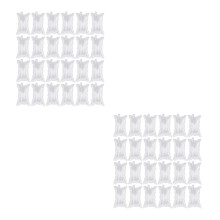 200Pcs Durable Transparent Air Bubble Mailer Inflatable Protective Bag