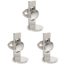 3Pièces Accessoires Clarinette En Alliage Zinc Repose-Doigt Argenté