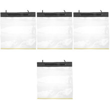 4Stk Transparentes Schnellzugriff Reise- & Büro-Organizer Bag