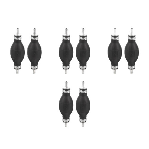 8Pièces Vide Plastique Inox Noir Automobile