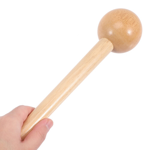 4Pièces Maillet Bois Beige Pour Baseball, Portable Résistant 2