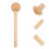 4Pièces Maillet Bois Beige Pour Baseball, Portable Résistant 9