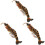 3Pcs Multi Plastic Shrimp Toys Realistic Ocean Creature Learning Toys 1