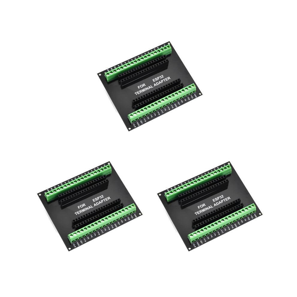 3X Esp32 Breakout Board Gpio 1 Into 2 Compatible With Nodemcu-32S Lua 38Pin Gpio Expansion Board 6131180452083
