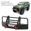 Parabrezza Anteriore in Ferro Nero Resistente per Auto RC 1/10 SCX10 e Altri Modelli 3