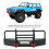 Parabrezza Anteriore in Ferro Nero Resistente per Auto RC 1/10 SCX10 e Altri Modelli 5