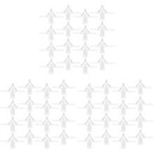 600Pcs White Professional Anchor Plugs Tough Wall Fixing Set