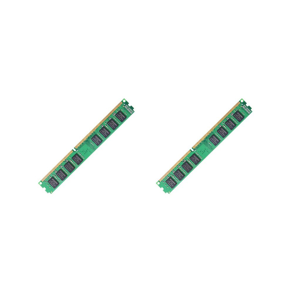 Photos - RAM 2X DDR3 2GB 1333MHz Desktop Memory PC3-10600 1.5V 240 Pin DIMM Computer Memory Compatible with 1066