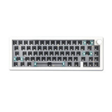 GMK67 Hot Swappable RGB Backlight Mechanical Keyboard Kit 2.4G Wireless 3 Mode Customized DIY Keyboard White