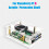 For Raspberry Pi 5 Acrylic Case+Heat Sink with Cooling Fan Transparent Shell Protective Case for Pi 5 8