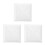 3Pièces Cache Ventilateur ABS Ressorts Pour Salle De Bain 9