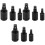 9Pcs Black Harmonic Balancer Socket Impact-Resistant for Car Engine 1